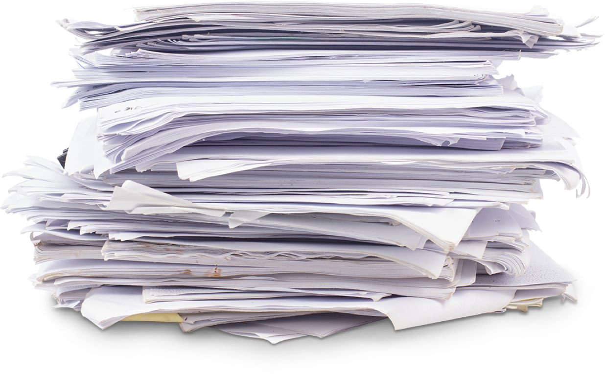 stack of papers